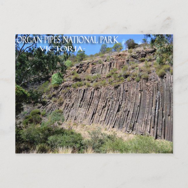 Organ Pipes Park, Victoria, Australie Carte postal (Devant)