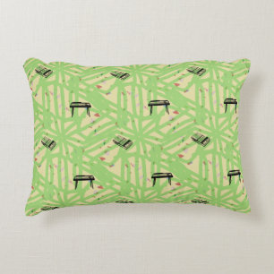 Organ Recorder Pattern Choose Background Colour P Accent Pillow