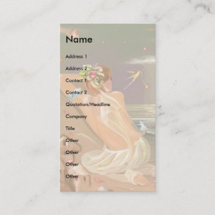 Organdy Wings Fairy! Business Card