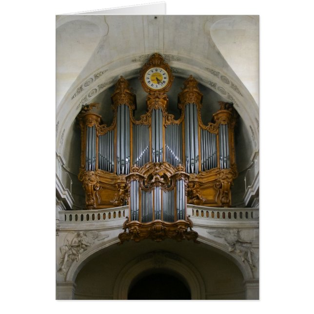 Organe dans St Roch, Paris (Devant)