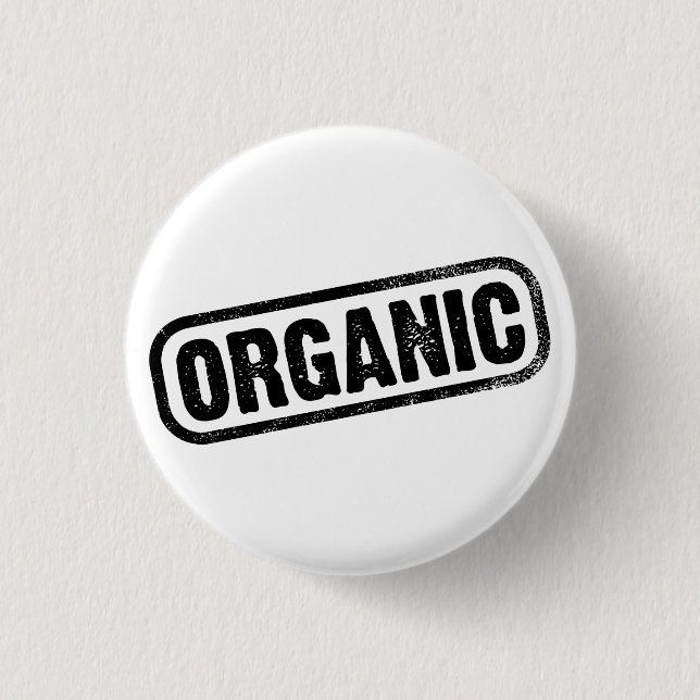 Organic 1 Inch Round Button (Front)