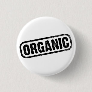 Organic 1 Inch Round Button