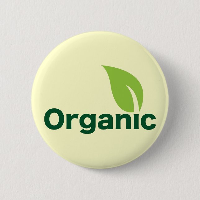 Organic 2 Inch Round Button (Front)