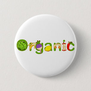 Organic 2 Inch Round Button