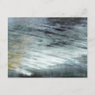 Organic abstract #1480 postcard