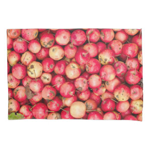 Organic apples pillowcase