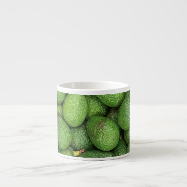 Organic avocados espresso cup (Front)