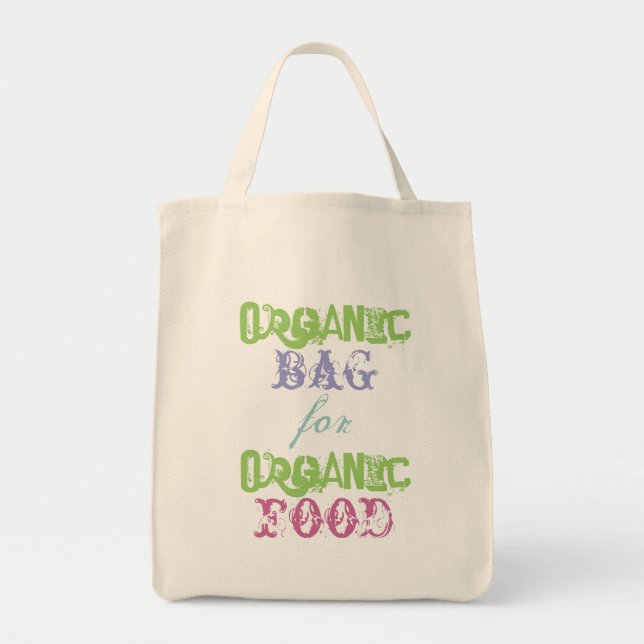Organic Bag for Organic Food (Front)