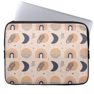 Organic Boho Pattern Laptop Sleeve
