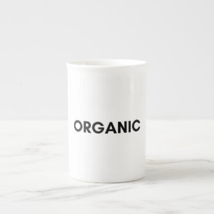 organic bone china mug
