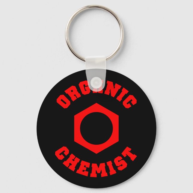 Organic Chemist Keychain (Front)