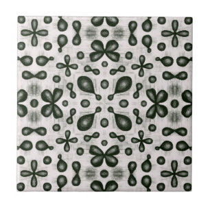 Organic Chemistry Pattern - Atomic Orbitals Tile