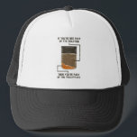 Organic Chemistry Science Teacher Funny Geek  Trucker Hat<br><div class="desc">Cute and funny chemistry trucker hat as a treat to yourself or as a gift for your favourite scientist, chemistry teacher or graduate. The saying on this decorative ornament is... well, find out for yourself. It's a joke about a chemical solution. Custom ornaments for geeks or chemistry teachers featuring funny...</div>