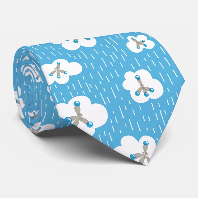 Organic Chemistry Teacher Geek Tie (Rolled)