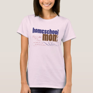 Organic Christian homeschool tee - Homeschool Mom
