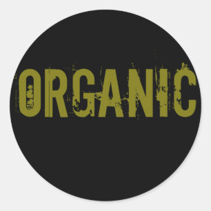 Organic Classic Round Sticker