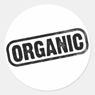 Organic Classic Round Sticker