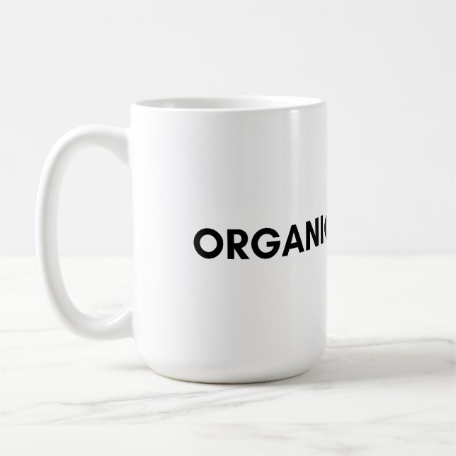 organic coffee mug (Left)