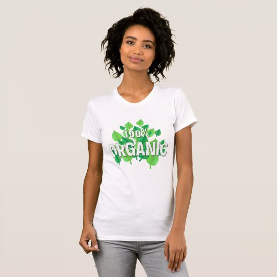Organic design for all who care about the Earth, e T-Shirt
