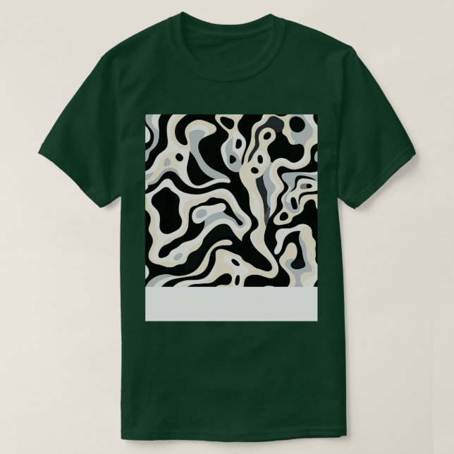 Organic Ebb and Flow T-Shirt (Design Front)