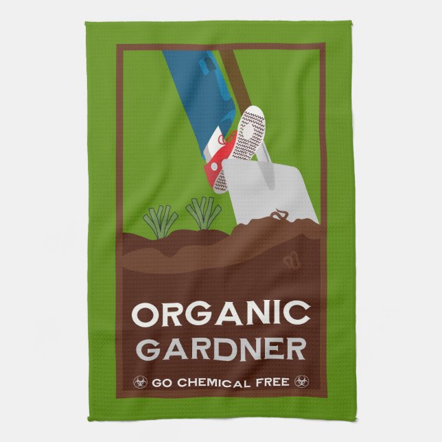  Organic Eco Farming Kitchen Towel (Vertical)