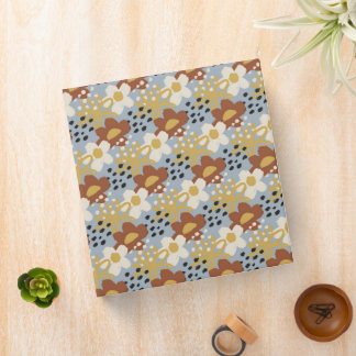Organic Flat Floral Binder