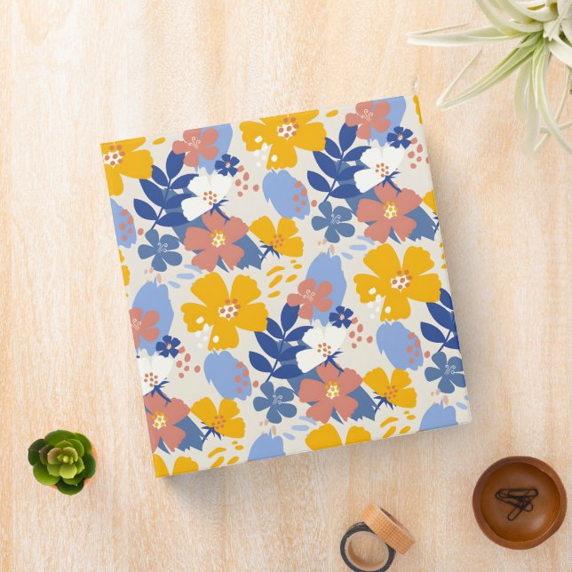 Organic Flat Floral  Binder (In Situ)