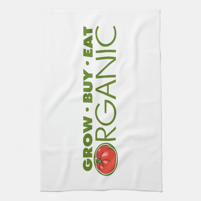 Organic Food Kitchen Towel (Vertical)