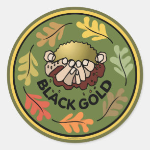 Organic Gardening - Compost Classic Round Sticker