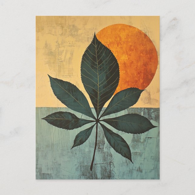 Organic Geometry #124 Postcard (Front)