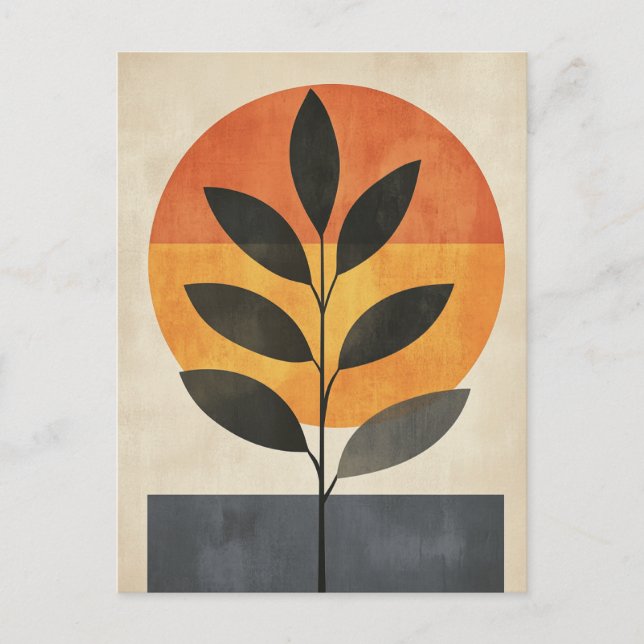 Organic Geometry #129 Postcard (Front)