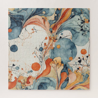 Organic Geometry Symphony Lover V3 Jigsaw Puzzle