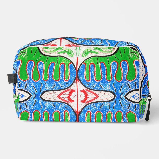 "Organic Geometry" Travel Pouch (Front)