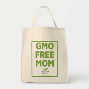 Organic GMO Free Mom Shopping Tote Bag
