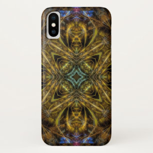 Organic Gold Fractal Art iPhone 3 Case-Mate Case