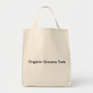 Organic Grocery Tote Bag