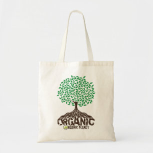 Organic Grown Tree Reusable Canvas Bag