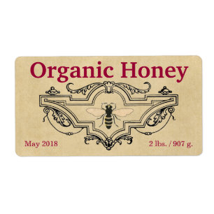Organic Honey Bee Cartouche