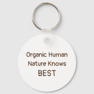 Organic Human Keychain