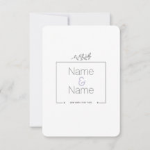 Organic minimalist natural wedding DESIGN EDITABLE