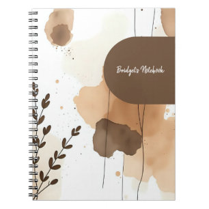 Organic Neutral Flow Composition Notebook