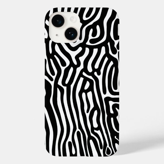 organic pattern abstract background texture nature Case-Mate iPhone case (Back)