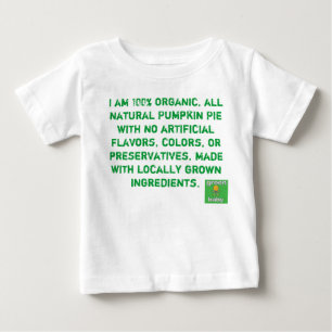 Organic Pumpkin Pie Baby T-Shirt