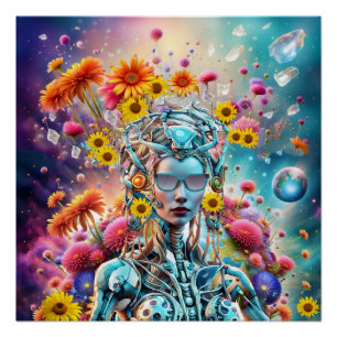 Organic Robot Poster