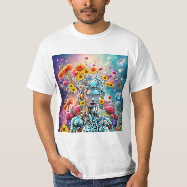 Organic Robot T-Shirt (Front)