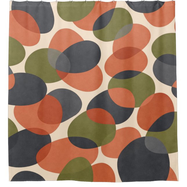 Organic Shape, Warm Minimal Abstract Pattern  (Front)