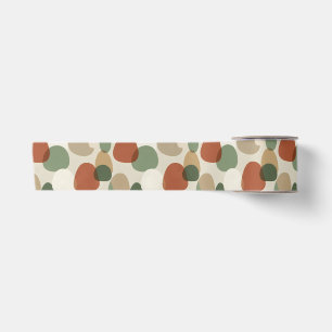 Organic Shapes Satin Ribbon