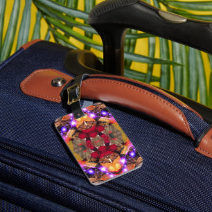 Organic Star Luggage Tag