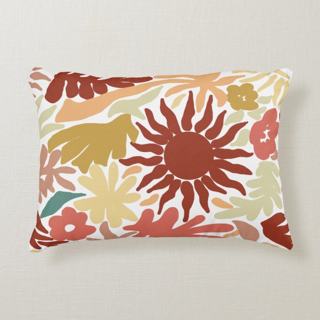 ORGANIC SUN  ACCENT PILLOW (Front)