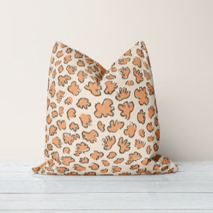 Organic Terrazzo & Farmhouse Stripe Reversible Throw Pillow